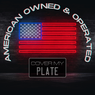 SRT Hellcat Vanity Aluminum License Plate - Black & White