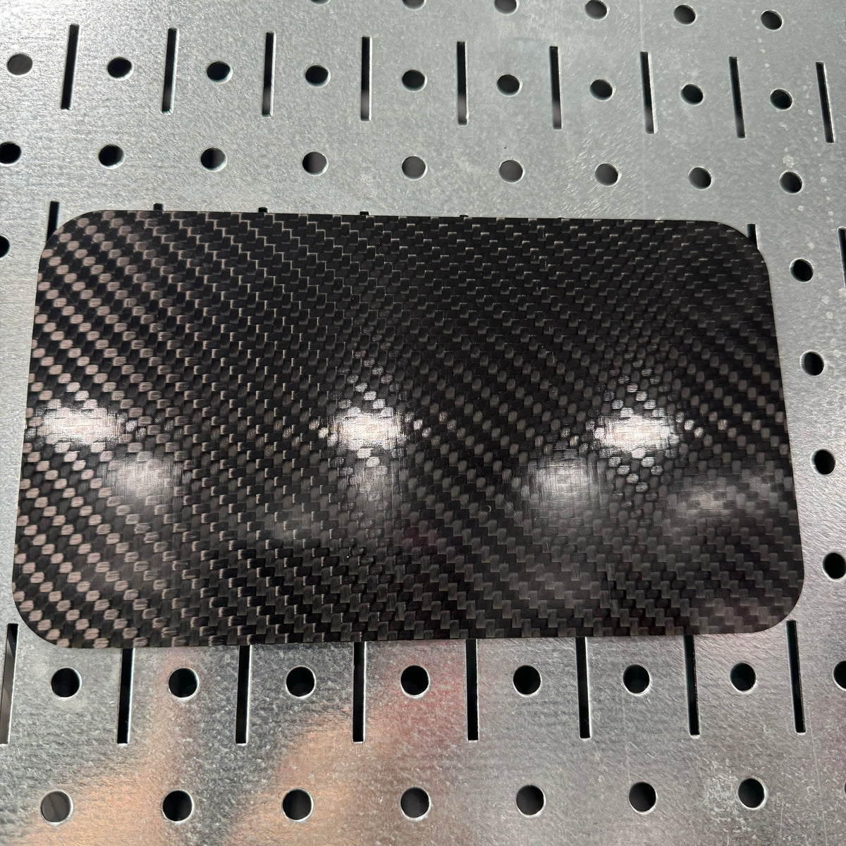 Real carbon twill magnetic motorcycle plate cover