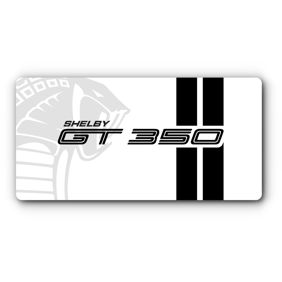 Shelby GT350 Vanity License Plate - Full Plate