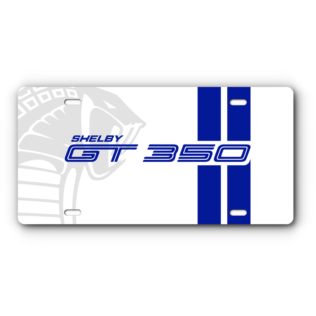Shelby GT350 Vanity License Plate - Full Plate