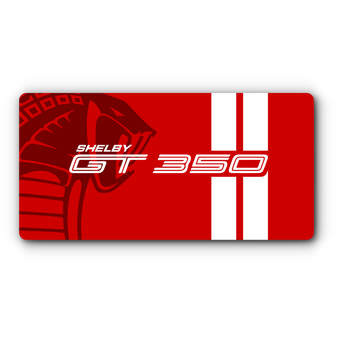 Shelby GT350 Vanity License Plate - Full Plate