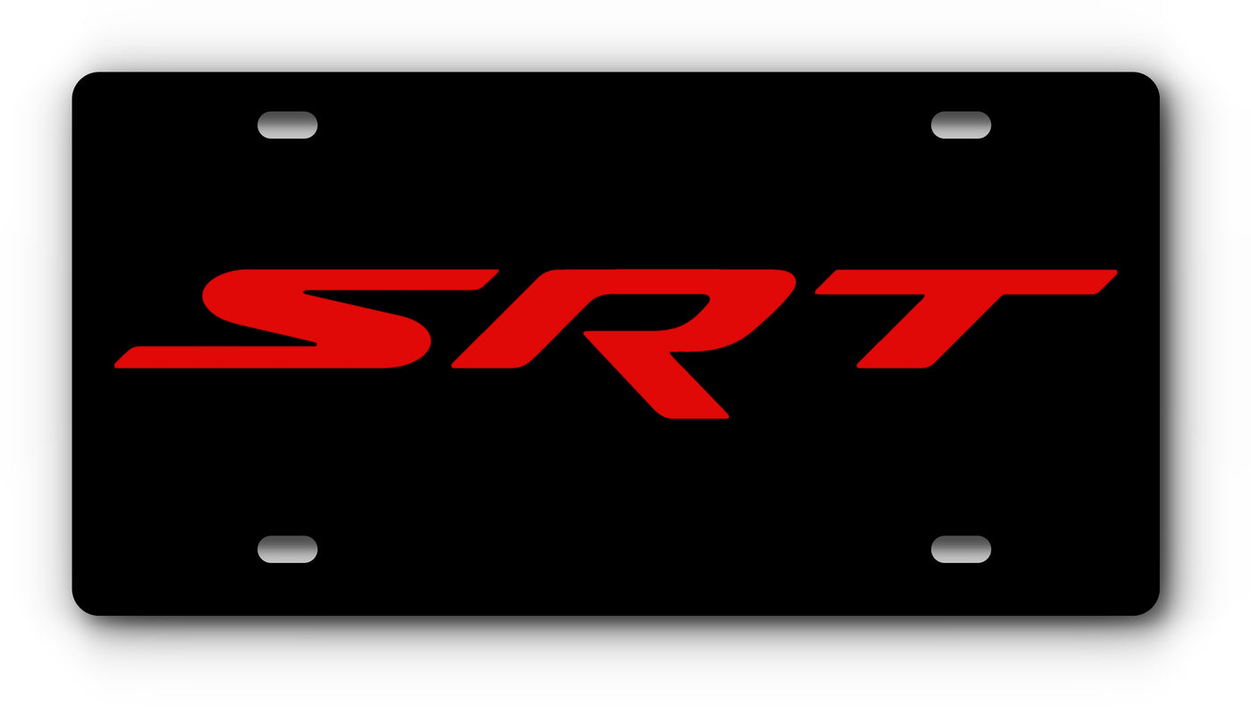 Dodge SRT Plate - Various Colors - Permanent & Magnetic