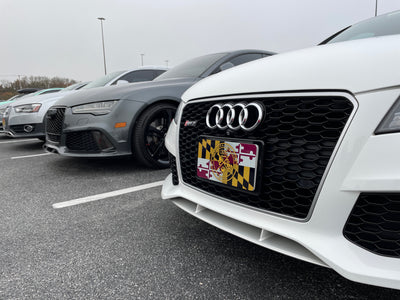 Maryland Audi Club Magnetic Plate Cover