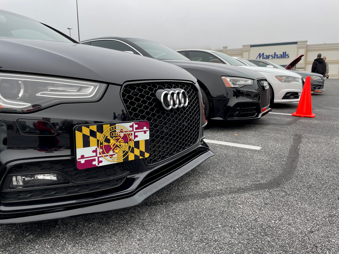 Maryland Audi Club Magnetic Plate Cover