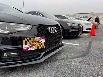 Maryland Audi Club Magnetic Plate Cover
