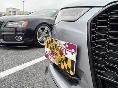 Maryland Audi Club Magnetic Plate Cover