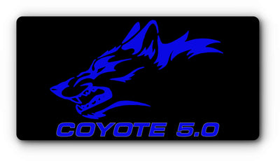 Coyote 5.0 Magnetic License Plate Cover - Various Colors
