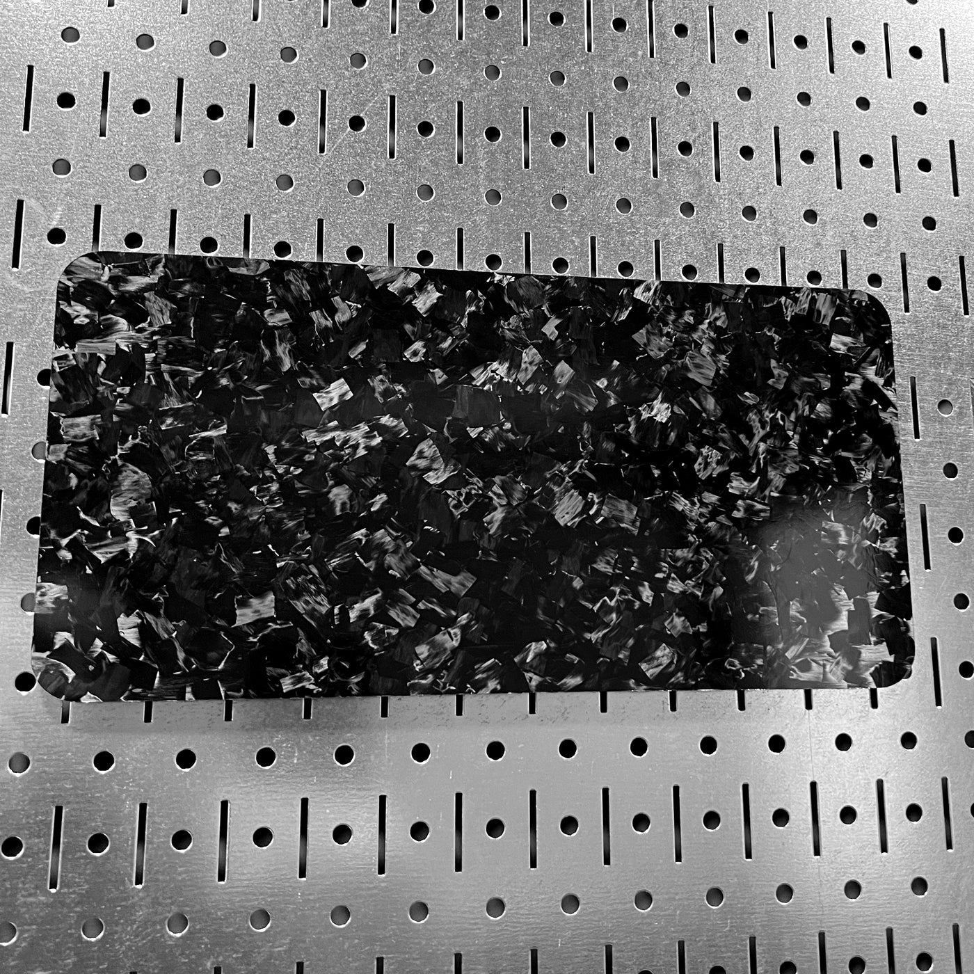 100% Real Carbon Fiber Magnetic Plate Cover - Double Sided