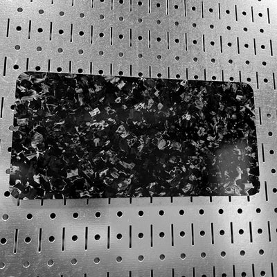 100% Real Carbon Fiber Magnetic Plate Cover - Double Sided