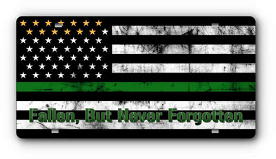 Remember the 13 Fallen Front License Plate