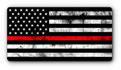 Patriotic License Plate Covers - Magnetic and With Mounting Holes