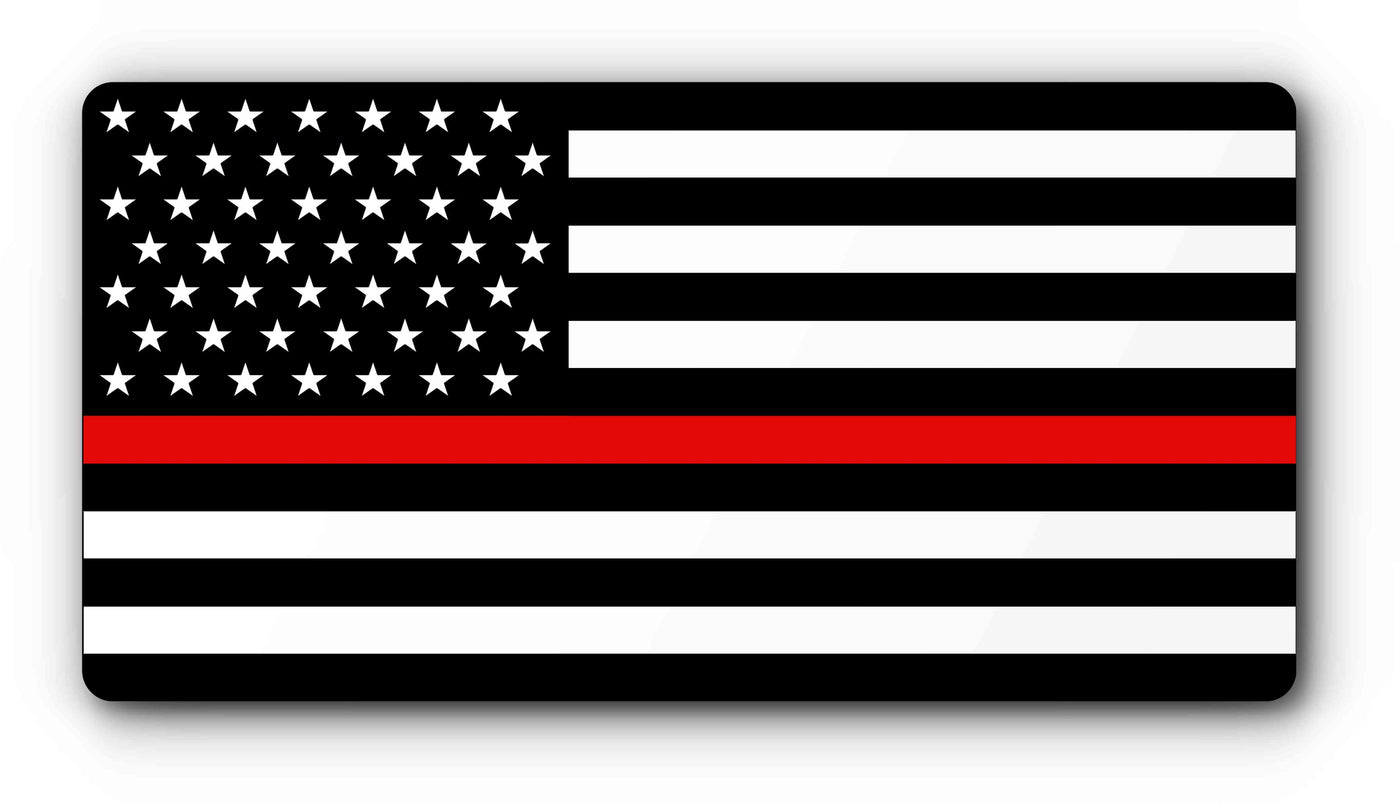 Patriotic License Plate Covers - Magnetic and With Mounting Holes
