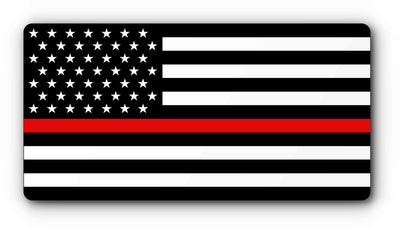 Patriotic License Plate Covers - Magnetic and With Mounting Holes