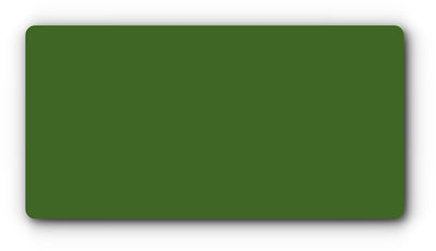 Solid Color Non-Customized Magnetic Aluminum Plate Cover