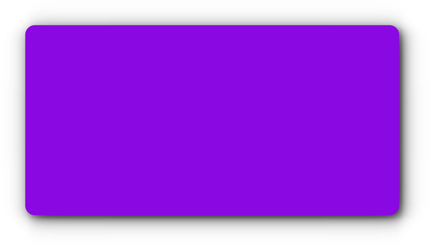 Solid Color Non-Customized Magnetic Aluminum Plate Cover