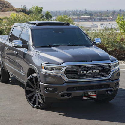 Grey Ram 1500 with a Thin Red Line front plate